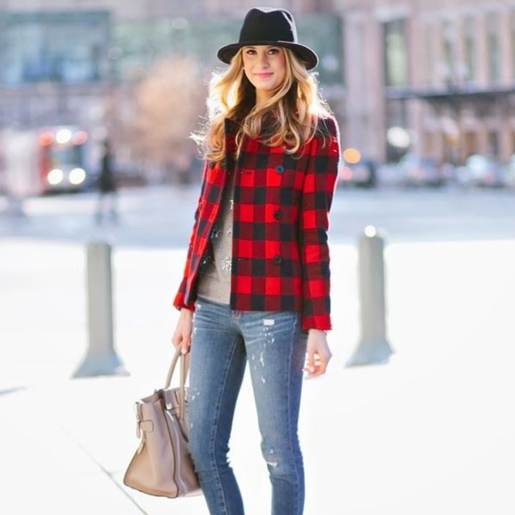 JCREW Buffalo Plaid Jacket - Picture 2 of 5